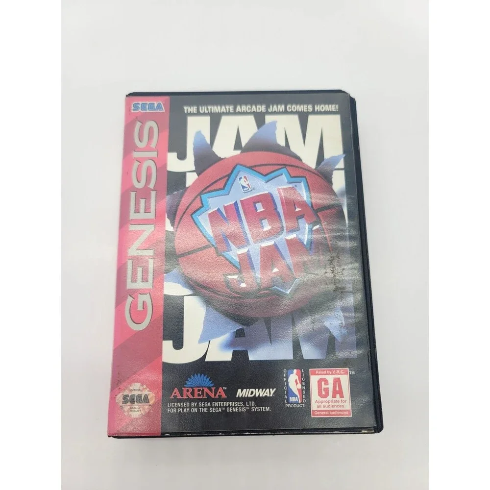 Sega Genesis NBA Jam Game 1993